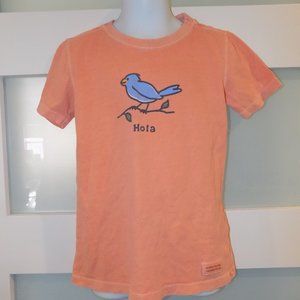 Good Kids Life is Good Hola Blue Bird Short SS Size 4T Youth